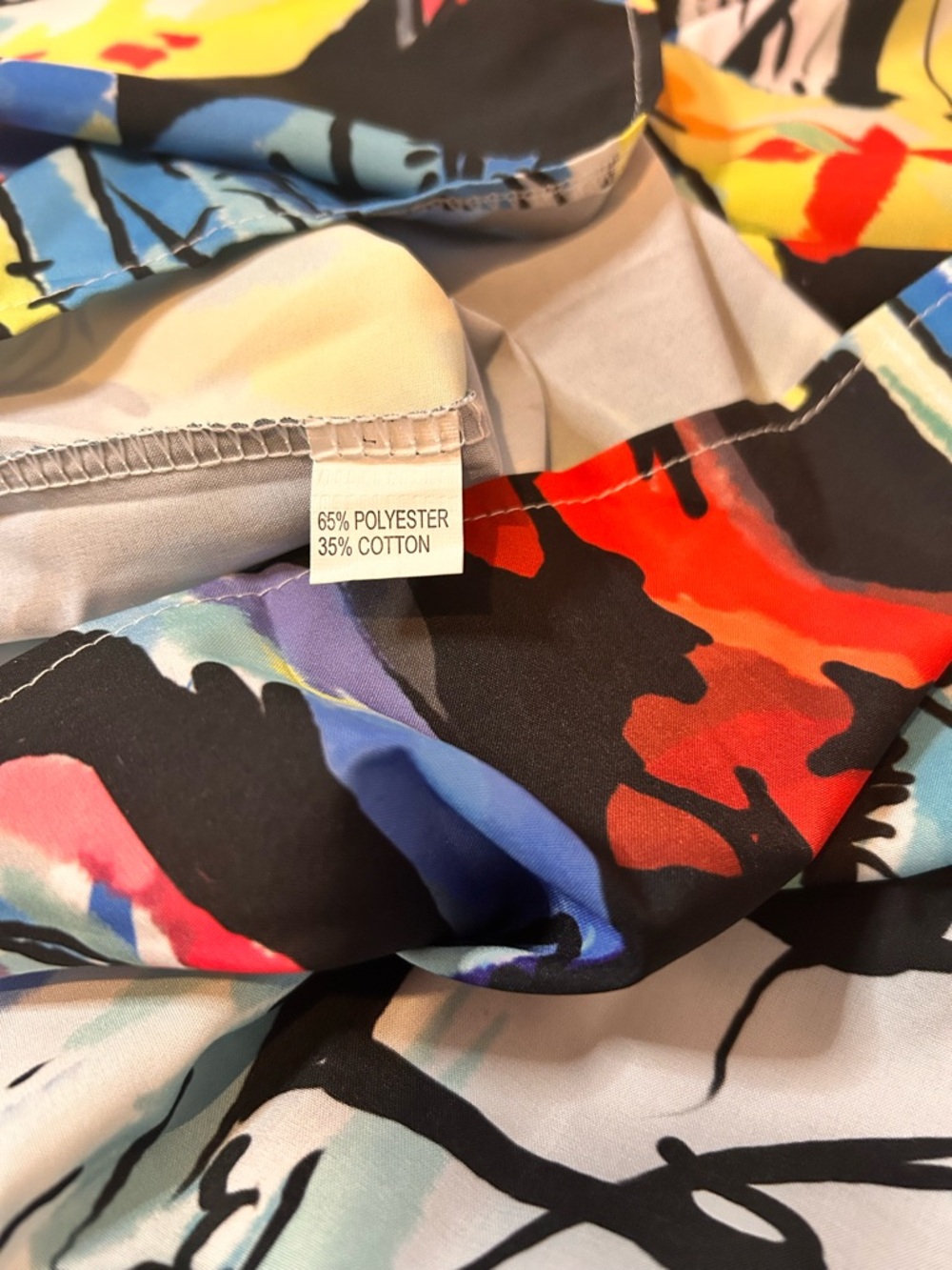 Sucrefas Multicolored Abstract Sleeveless Dress - Size Medium - Picture 14 of 14